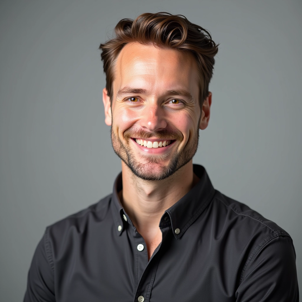Marcus van der Berg, Senior Bags and Travel Gear Specialist at ghanaspy, professional portrait
